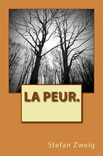 La peur. cover