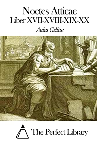 Noctes Atticae - Liber XVII-XVIII-XIX-XX cover