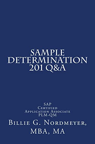 Sample Determination 201 Q&A cover