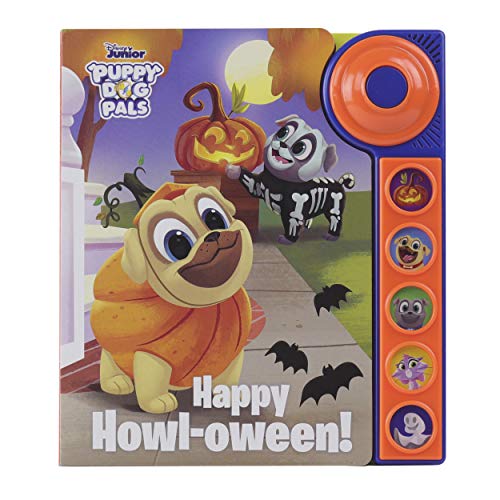 Disney Junior Puppy Dog Pals: Happy Howl-Oween! Sound Book (Play-A-Sound)