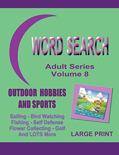 Word Search Adult Series Volume 8 cover