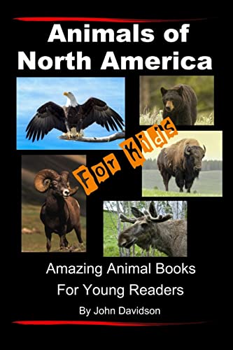Animals of North America For Kids cover