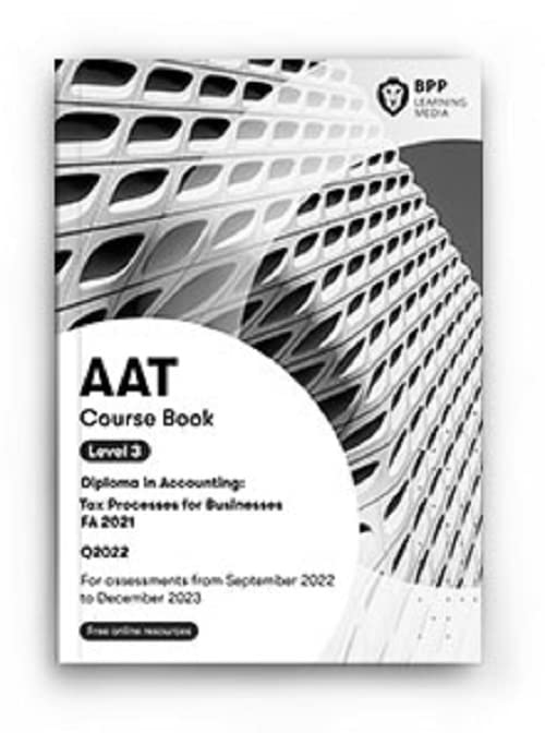AAT Tax Processes for Businesses