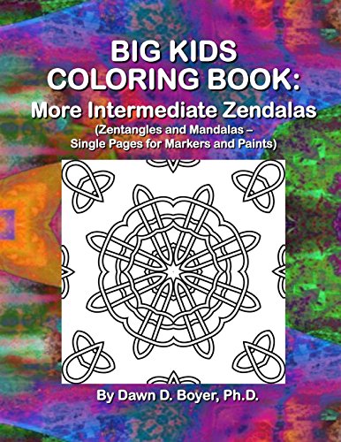 Big Kids Coloring Book cover