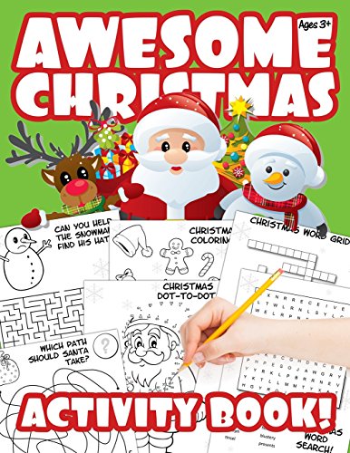 Awesome Christmas Activity Book! cover