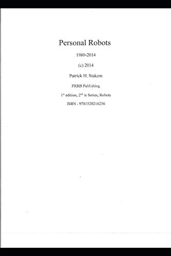 Personal Robots cover