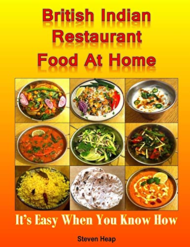 British Indian Restaurant Food At Home