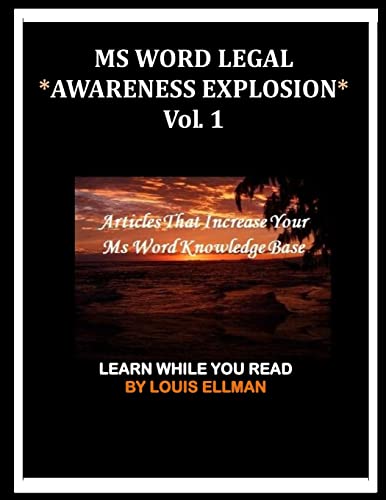 MS Word Legal -- Awareness Explosion cover