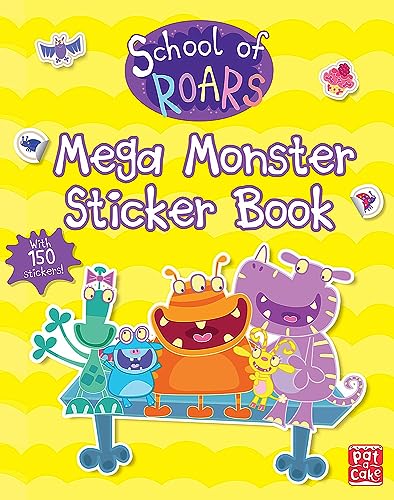 School of Roars: Mega Monster Sticker Book