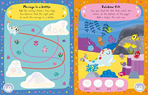 My Magical Sea Unicorn Sparkly Sticker Activity Book 