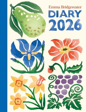 2026 Emma Bridgewater Fruit and Flowers Tiles Deluxe Diary Planner