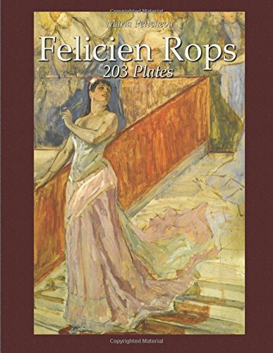 Felicien Rops: 203 Plates (Colour Plates) cover