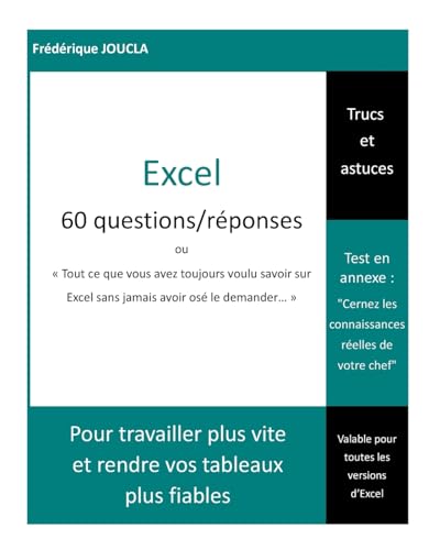 Excel - 60 questions / reponses