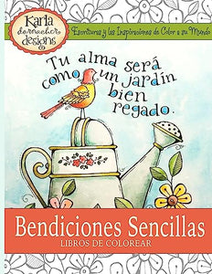 Bendiciones Sencillas el Libro de Colorear 