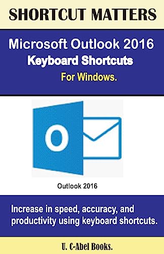 Microsoft Outlook 2016 Keyboard Shortcuts For Windows cover
