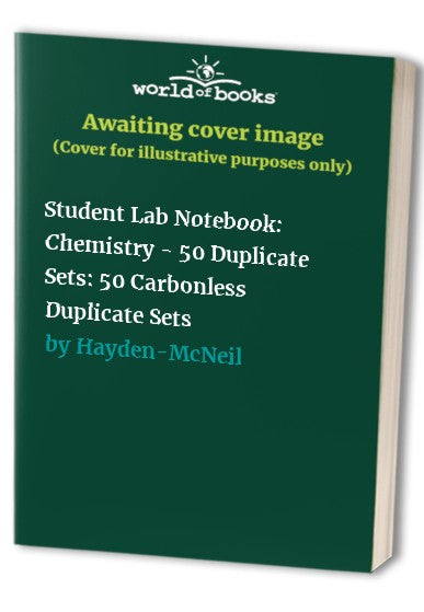 Student Lab Notebook: Chemistry - 50 Duplicate Sets