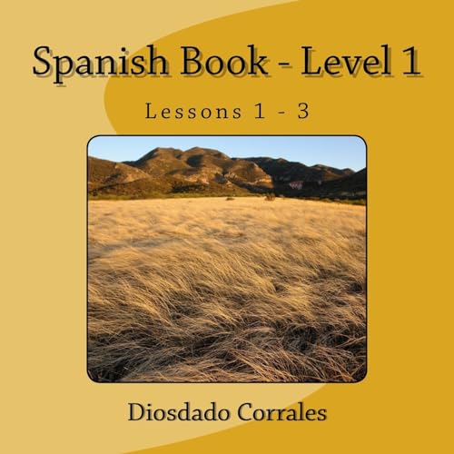 Spanish Book - Level 1 - Lessons 1 - 3