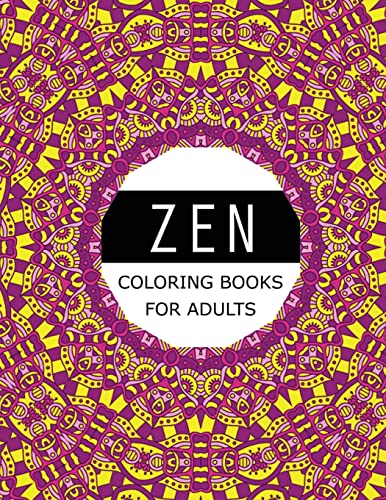 Zen Coloring Books For Adults