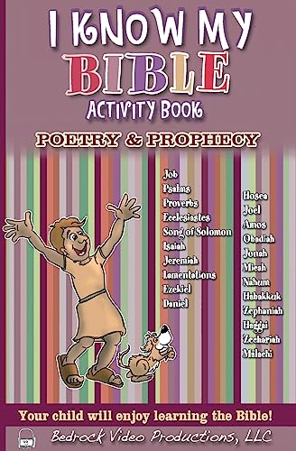 I Know My Bible Activity Book, Vol. 3 Poetry & Prophecy