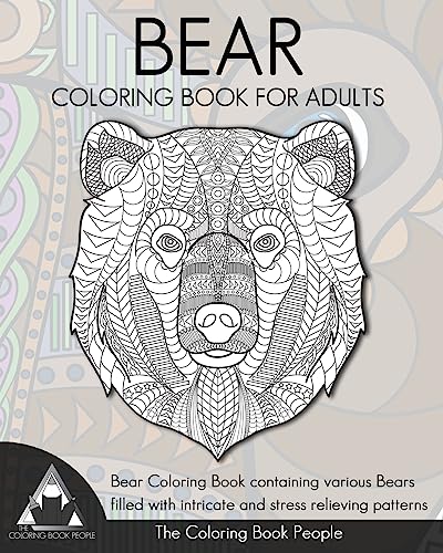 Bear Coloring Book for Adults