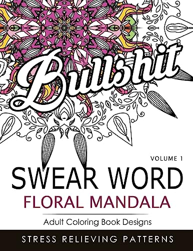 Swear Word Floral Mandala Vol.1 cover