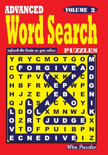 ADVANCED Word Search Puzzles. Vol. 2 cover