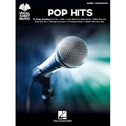 Pop Hits. Singer + Piano/Guitar (VOCAL SHEET MUSIC)