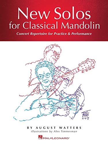 New Solos for Classical Mandolin Songbook - Concert Repertoire for Pra cover