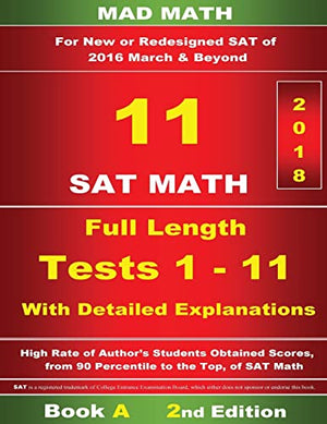 Book A Redesigned SAT Math Tests 1-11