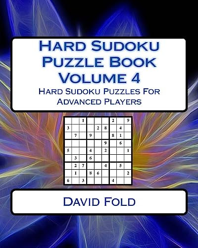 Hard Sudoku Puzzle Book Volume 4