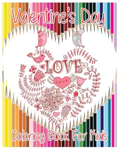 Valentine's Day Coloring Book For Kids