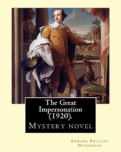 The Great Impersonation (1920). By cover