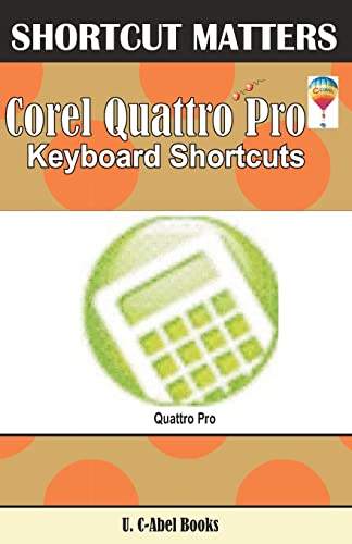 Corel Quattro Pro Keybaord Shortcuts