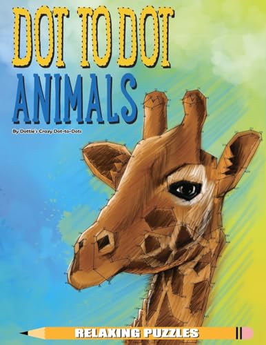 Dot to Dot Animals Relaxing Puzzles cover