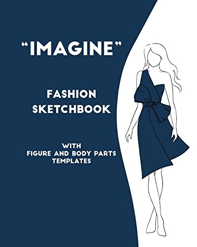 Fashion sketchbook with figure and body parts templates IMAGINE