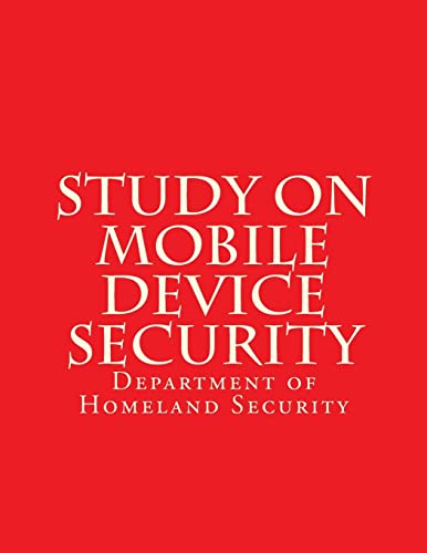 Study on Mobile Device Security cover