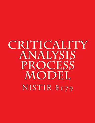Criticality Analysis Process Model cover
