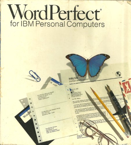 Wordperfect for IBM personal computers.