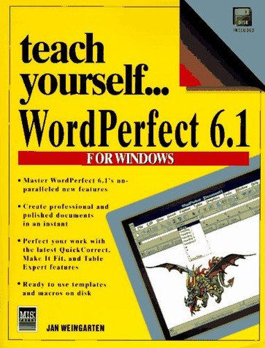 Teach Yourself Wordperfect 6.1 for Windows