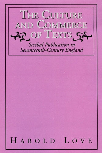The Culture and Commerce of Texts