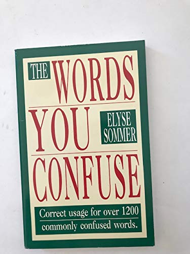 The Words You Confuse