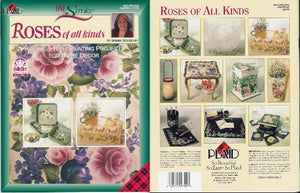 One Stroke Roses of All Kinds Decorative Painting 