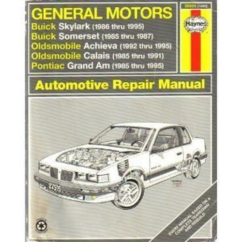 GM N-Cars (Buick Skylark, Somerset, Oldsmobile Achieva, Calais, Pontia