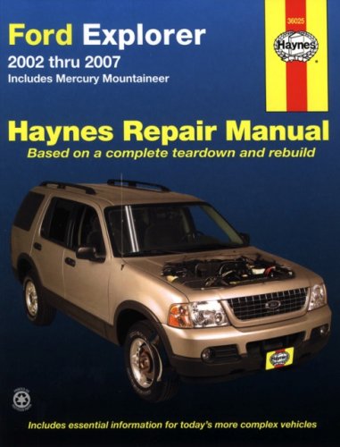 Ford Explorer Automotive Repair Manual
