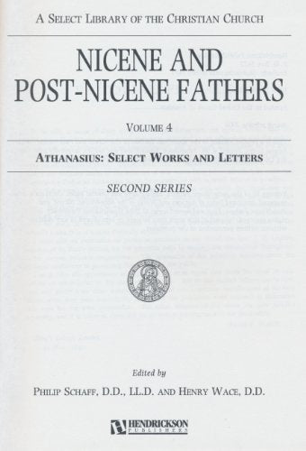 Nicene and Post-Nicene Fathers
