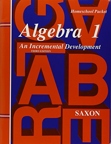 Saxon Algebra 1 Answer Key & Tests Third Edition