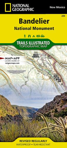 Bandelier National Monument Map