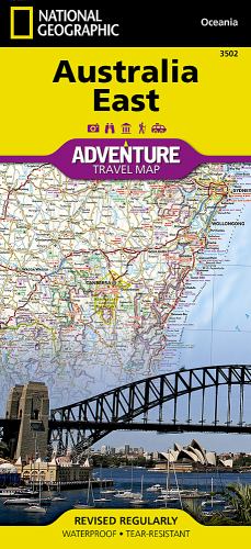 Australia East Map