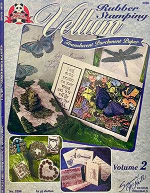 Rubber Stamping Vellum Translucent Parchment Paper Volume 2 (Design Originals Can Do Crafts, 3288)