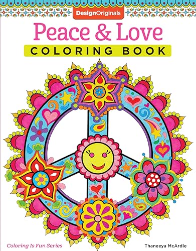Peace & Love Coloring Book